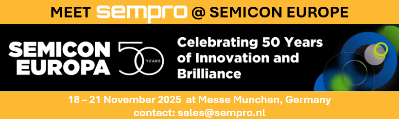 Banner Semicon Europe 18-21 nov 2025 Young Talents @ Sempro
